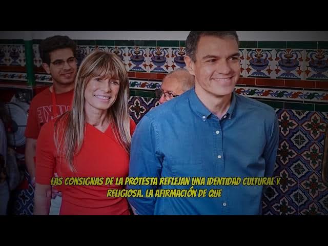 Video thumbnail for En una España en crisis de identidad cientos de personas se congregaro