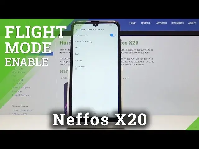 'Video thumbnail for How to Enable Flight Mode in TP-LINK Neffos X20 - Airplane Mode'