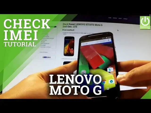 Video thumbnail for How to Check IMEI on LENOVO Moto G 2nd Gen. - Read IMEI in Moto G