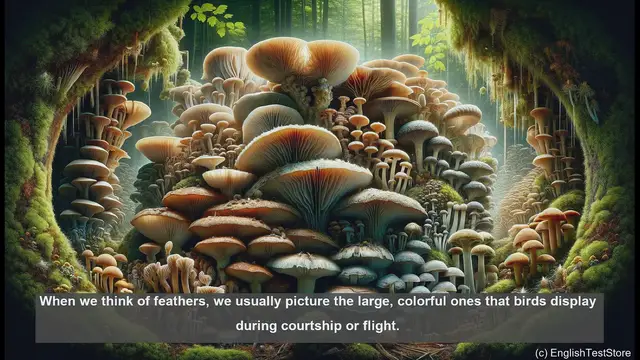 Video thumbnail for Down feather in biology - meaning, definition and examples