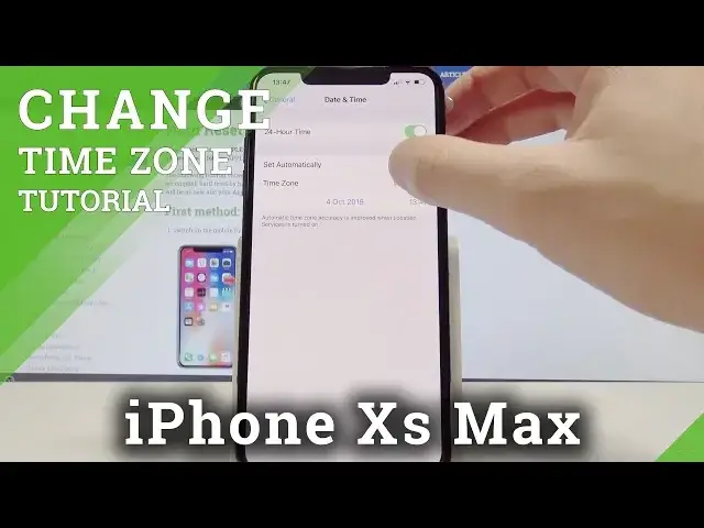 'Video thumbnail for How to Change Date & Time in iPhone Xs Max - Set Up Time Zone'