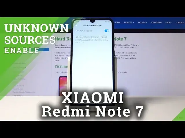'Video thumbnail for How to Allow Unknown Apps in XIAOMI Redmi Note 7 - Unknown Sources'