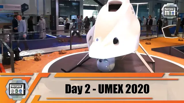 'Video thumbnail for UMEX 2020 International Unmanned Defense Systems  and Training Exhibition Abu Dhabi UAE Day 2'