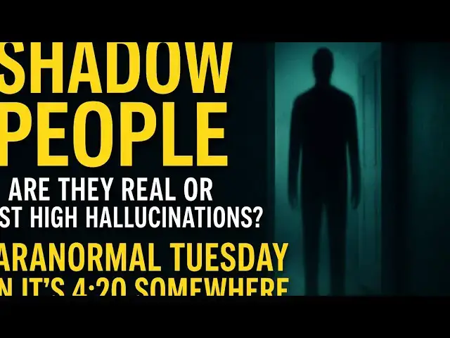 'Video thumbnail for Shadow People: Are They Real or Just High Hallucinations? | Paranormal Tuesday | TheDailyDank'