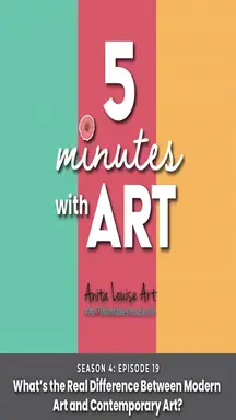 'Video thumbnail for What’s the Real Difference Between Modern Art and Contemporary Art?'