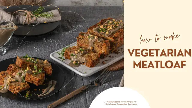 Video thumbnail for Vegetarian Meatloaf