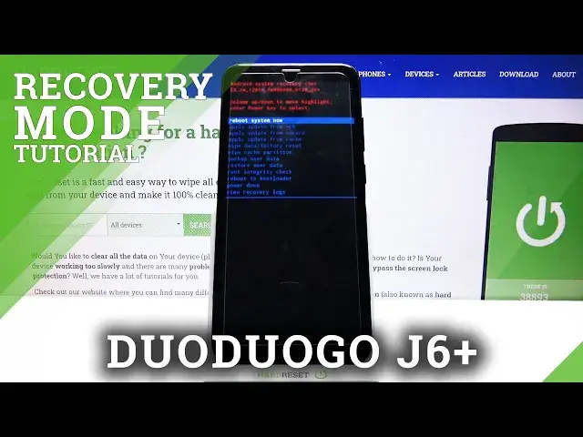 Video thumbnail for How to Enter Recovery Mode on DUODUOGO J6+ - Recovery Menu