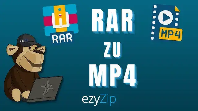 Video thumbnail for So konvertieren Sie RAR in MP4 Online (Einfache Anleitung)