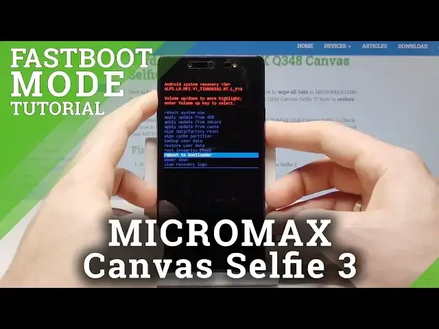 Video thumbnail for Fastboot Mode MICROMAX Canvas Selfie 3 - Enter & Quit Fastboot Mode