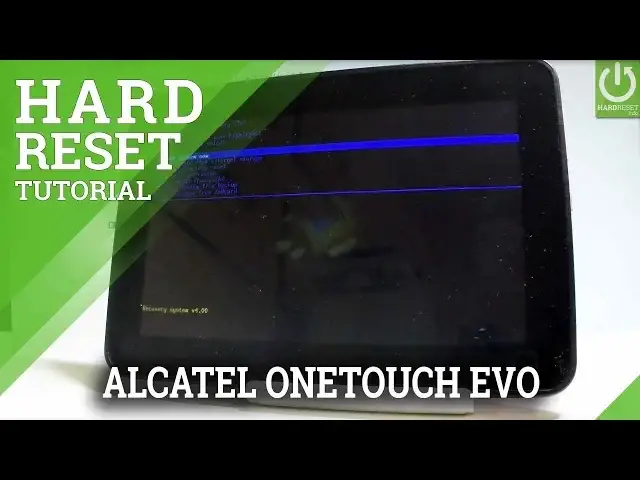Video thumbnail for ALCATEL One Touch Evo HARD RESET / BYPASS SCREEN LOCK