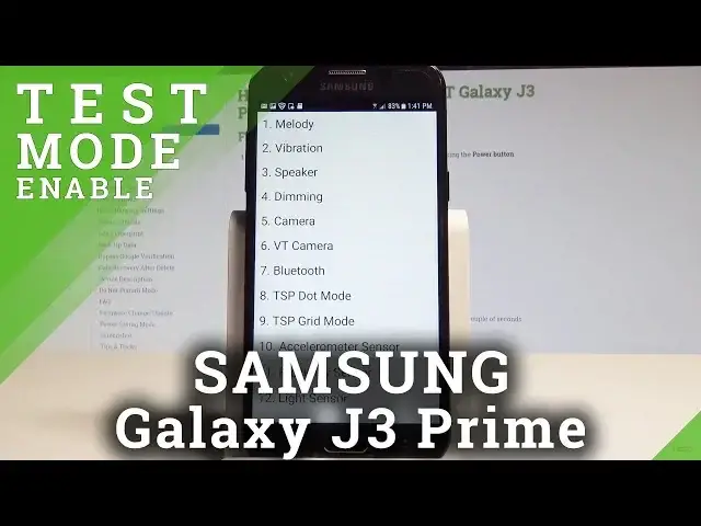 Video thumbnail for How to Enable Test Mode on SAMSUNG Galaxy J3 Prime - Hardware Test Menu |HardReset.Info