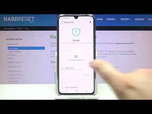 'Video thumbnail for Virus Scan on Vivo V21 - Detect & Remove Viruses & Threats'