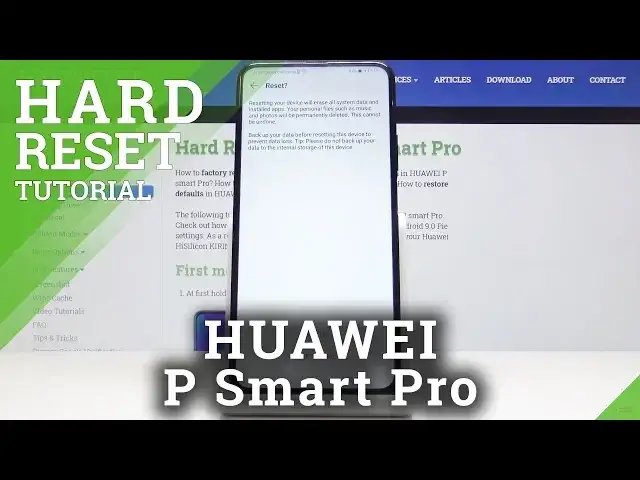 Video thumbnail for Huawei P Smart Pro Factory Reset / Wipe Data