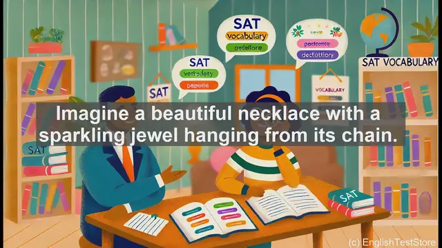 Video thumbnail for 5000 Must Know SAT Vocabulary - What is a Pendant? SAT Vocabulary Boost