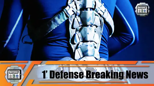 'Video thumbnail for Singapore Army testing titanium exoskeleton from Mawashi Science and Technology defense industry'