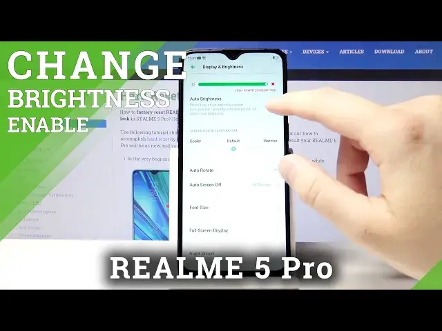 Video thumbnail for Automatic Brightness - REALME 5 Pro & Display Options