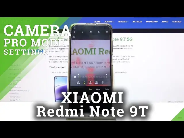 Video thumbnail for How to Use Camera Pro Mode in Xiaomi Redmi Note 9T - Access Professional Camera Features