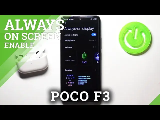 Video thumbnail for How to Change Always on Display Theme in Xiaomi Poco F3 – AOD Settings