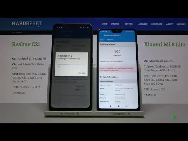 Video thumbnail for Realme C21 vs Xiaomi Mi 8 Lite - Geekbench 5 Vulkan GPU Test Comparison
