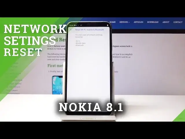 'Video thumbnail for How to Reset Network Settings in NOKIA 8.1 - Restore Network Configuration'