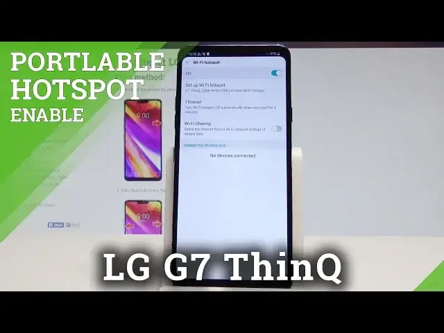 'Video thumbnail for How to Enable Portable Hotspot on LG G7 ThinQ - Share Wi-Fi |HardReset.Info'