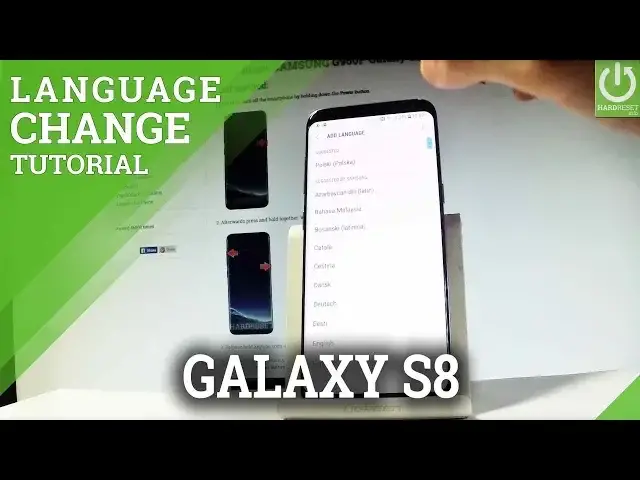 'Video thumbnail for How to Change Language in SAMSUNG Galaxy S8 - Language Settings'