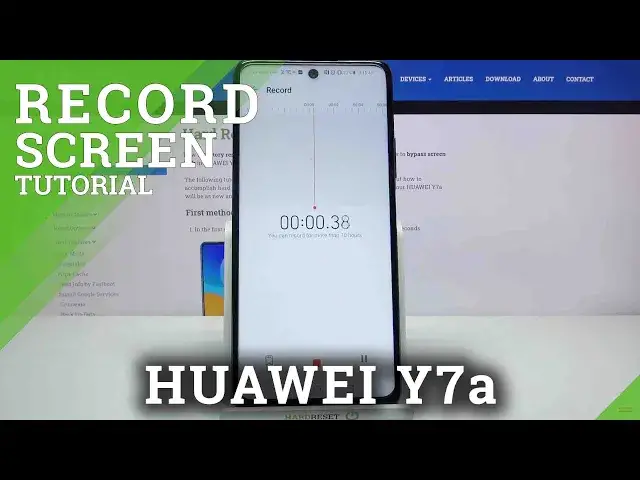 Video thumbnail for How to Record Screen on HUAWEI Y7A – Use Screen Recorder