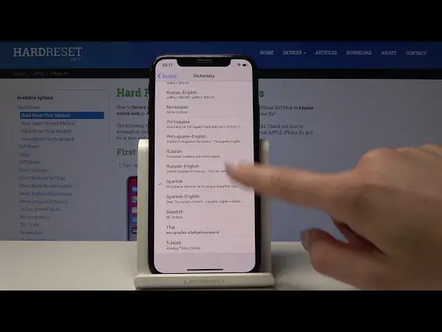 'Video thumbnail for How to Change Dictionary in iPhone Xs - Dictionary Language'