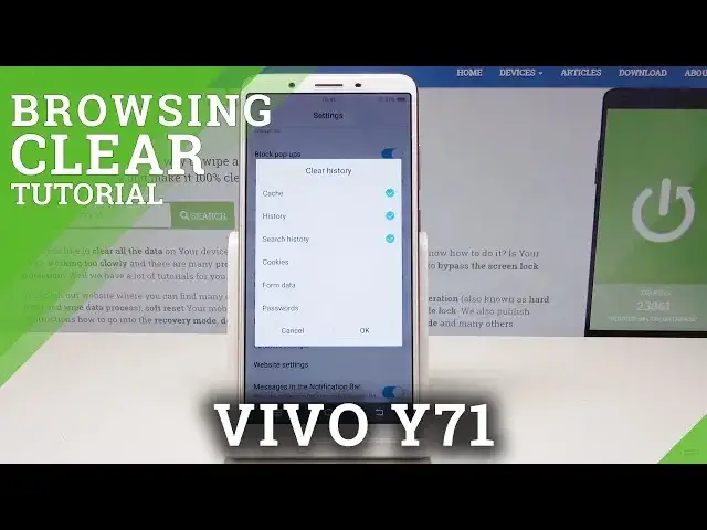 Video thumbnail for How to Clear Browser Data in VIVO Y71 - Reset History & Cookies