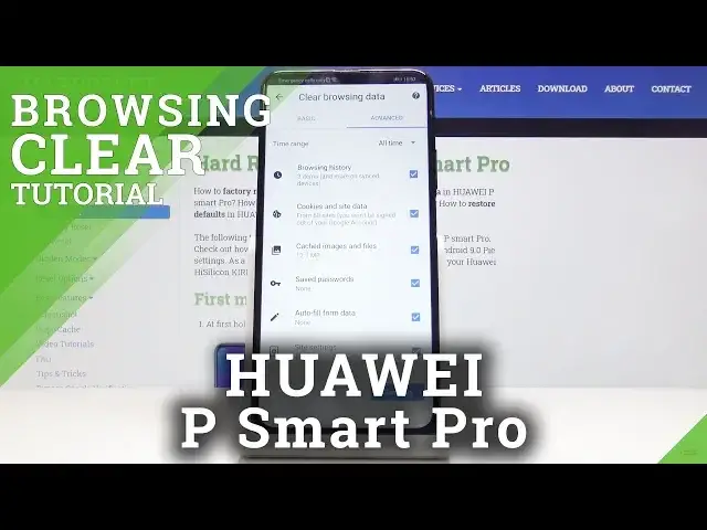 'Video thumbnail for How to Delete Cookies and Browser History in Huawei P Smart Pro - Clear Browser Data'