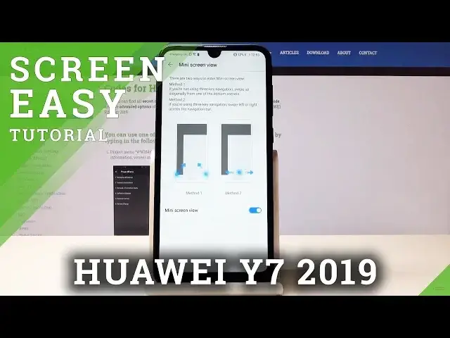 'Video thumbnail for How to Enable One-Handed Mode in HUAWEI Y7 2019 - Screen Easy Usage'
