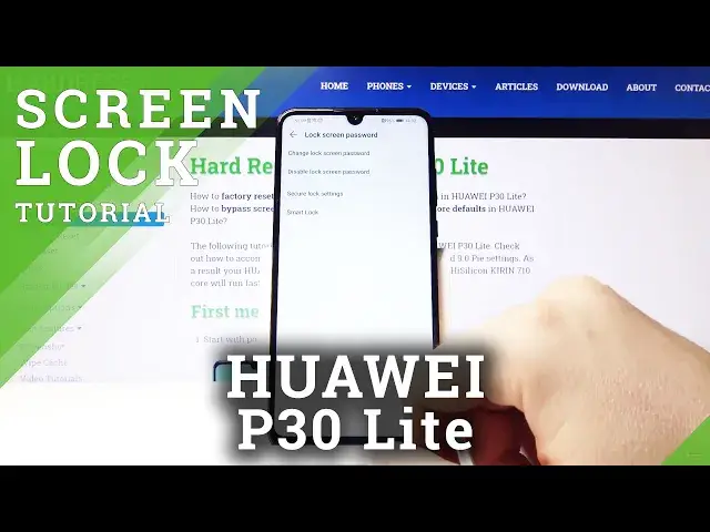 Video thumbnail for How to Change Lock Method in Huawei P30 Lite - Activate Screen Protection