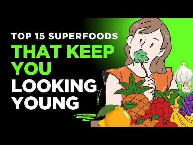Video thumbnail for Top 15 Superfoods That Keep You Looking Young!