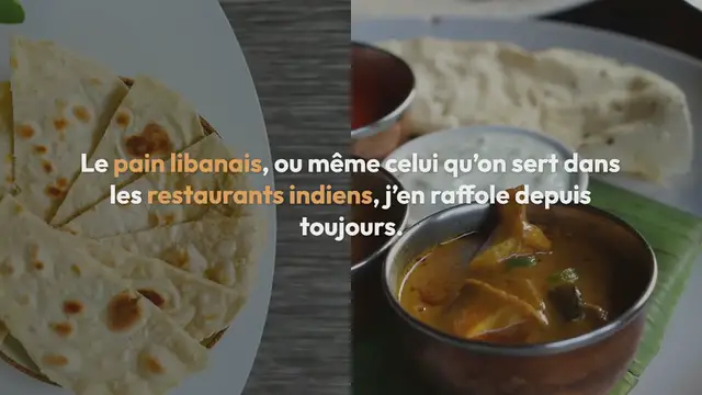 Video thumbnail for Pain libanais à la poêle