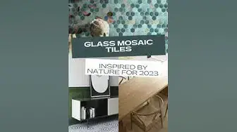 Video thumbnail for 11 Glass Mosaic Tiles Inspired By Nature For 2023