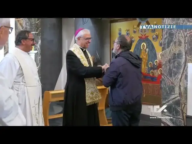 'Video thumbnail for Adrano. A San Paolo immissione canonica del nuovo parroco Toni Milazzo. Lascia la parrocchia dopo 30'