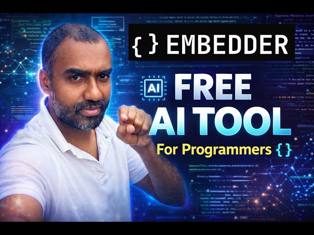 Video thumbnail for The Ultimate Free AI Tool for programmers Embedder AI