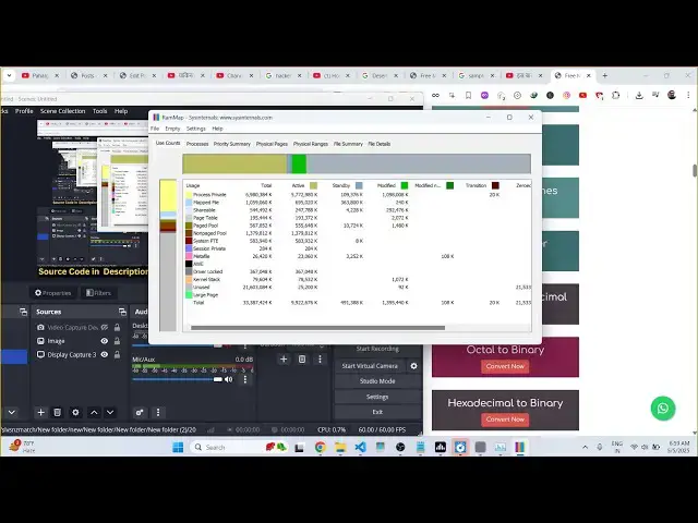 Video thumbnail for How to Clear All RAM Cache Memory in Windows 10 & 11 Using RAMMap Tool