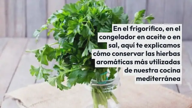 Video thumbnail for Cómo conservar el perejil: los trucos que realmente funcionan