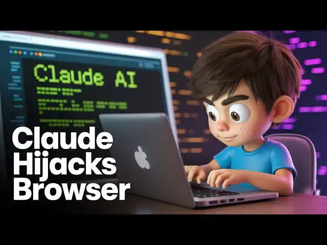 Video thumbnail for Claude Hijacks Your Browser: Anthropic’s Chrome AI Agent Is Rolling Out—Are You Ready?