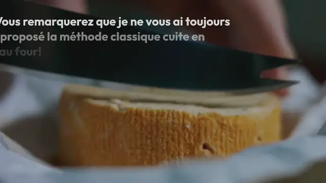 Video thumbnail for FOIE GRAS (4ÈME MÉTHODE POÊLÉ SUPERPOSÉ)