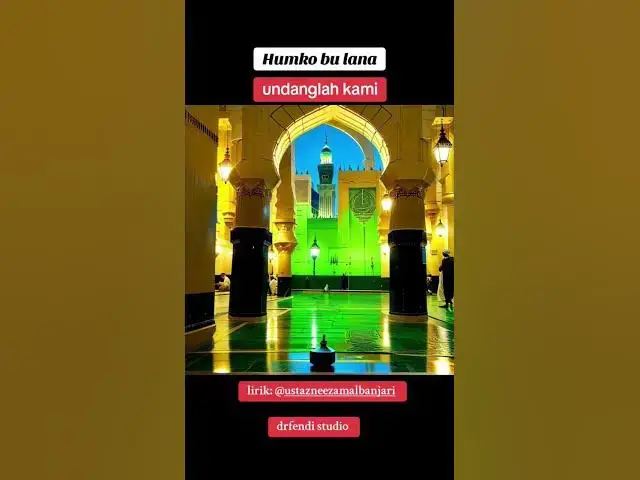 'Video thumbnail for QASIDAH: UNDANGLAH KAMI (HUMKO BU LANA) #sholawatsyajaratunnuqud #qasidah'
