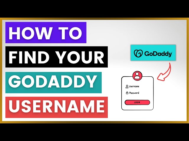 Video thumbnail for How To Find Your GoDaddy Username? [in 2025]
