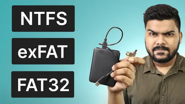 'Video thumbnail for NTFS vs exFAT vs FAT32: Which File System is Better for Storage Drives?'