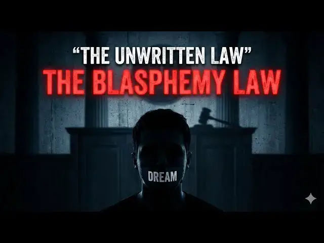 Video thumbnail for THE UNWRITTEN BLASPHEMY LAW....