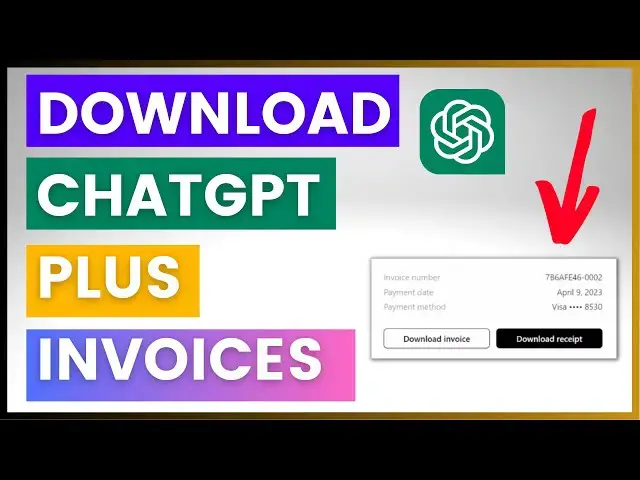Video thumbnail for How To Download ChatGPT Plus Invoices?