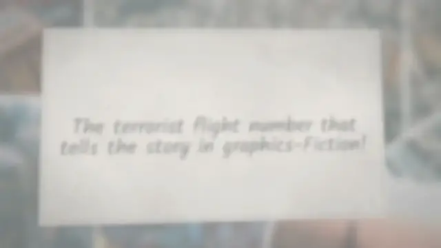 Video thumbnail for The terrorist flight number that tells the story in graphics-Fiction!