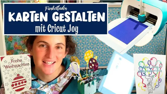 Video thumbnail for Karten schneiden mit Cricut Joy - Alles was du wissen musst zu Insert, Cutaway und Pop-Up Karten