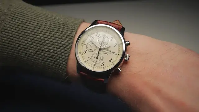 Video thumbnail for The Best Classic & Classy Chronograph Under £100! - Seiko SNDC31 Review