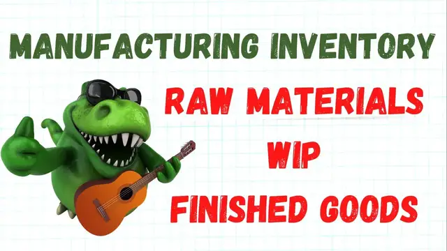 Video thumbnail for Manufacturing Inventory (Raw Materials, WIP, and Finished Goods | Accounting How To